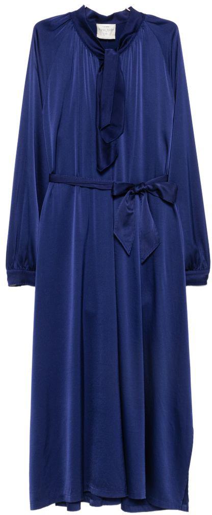 26FW 포르테포르테 롱 원피스 15075MYDRESSLAPISLAZZULI NAVY