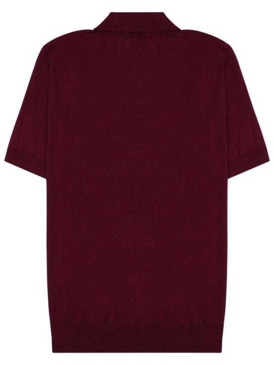 26FW 파올로 페코라 밀라노 폴로 티셔츠 A006 F2004469 BORDEAUX - PAOLO PECORA MILANO