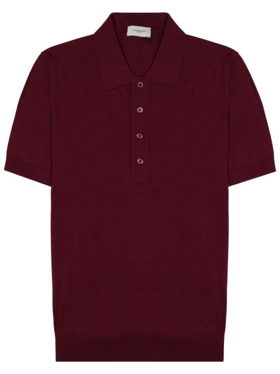 26FW 파올로 페코라 밀라노 폴로 티셔츠 A006 F2004469 BORDEAUX