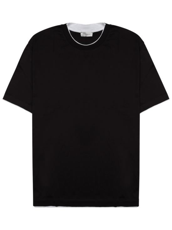 26FW 파올로 페코라 밀라노 반팔 티셔츠 F081 4054U911 BLACK