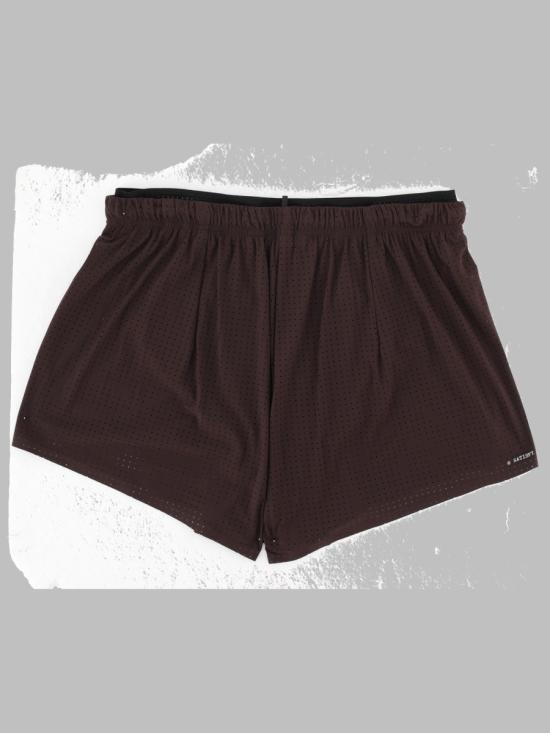 26SS 새티스파이 숏팬츠 12041 97000 97000 BROWN - SATISFY