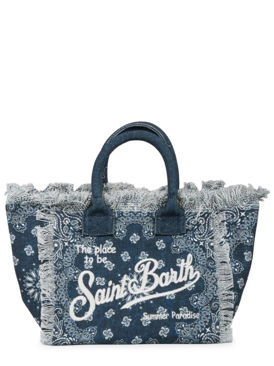 26FW 세인트바쓰 토트백 COL0001 09488L10 BLUE - MC2 SAINT BARTH
