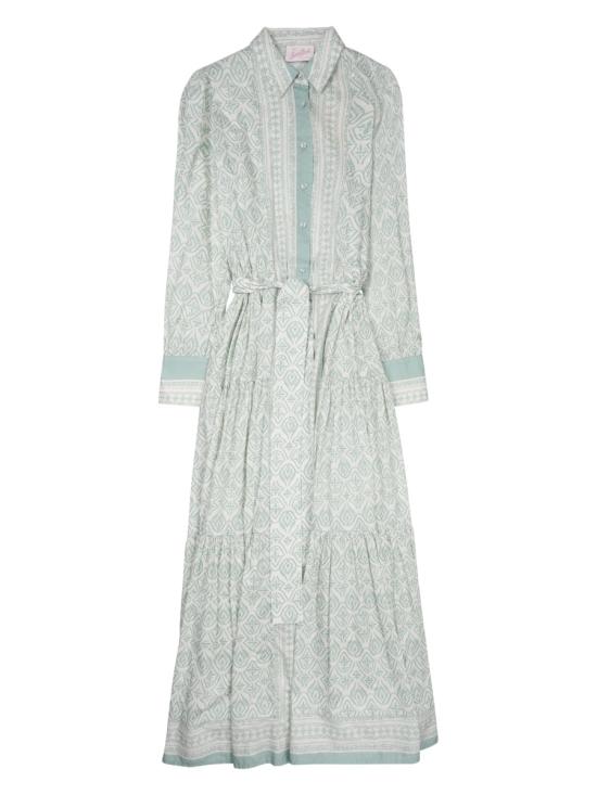 26FW 세인트바쓰 롱 원피스 JNS0001 02452L1053 GREEN