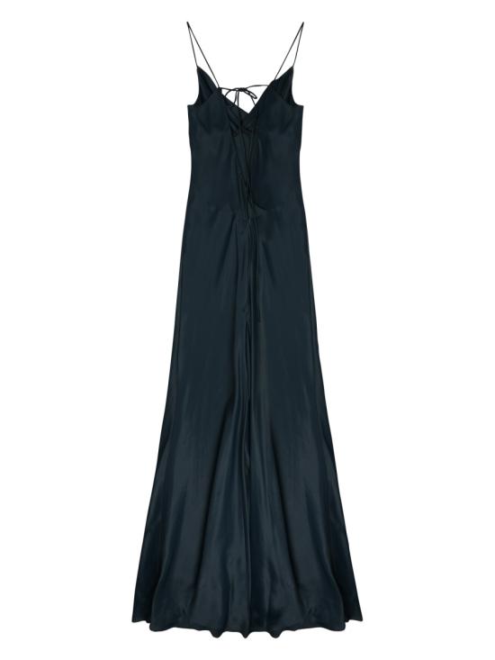 26FW OSCAR THE COLLECTION 롱 원피스 S26 131 863 GREEN - OSCAR THE COLLECTION