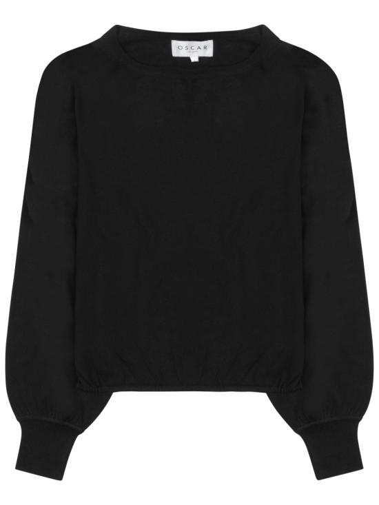 26FW OSCAR THE COLLECTION 긴팔 티셔츠 NOOS 003 701 BLACK