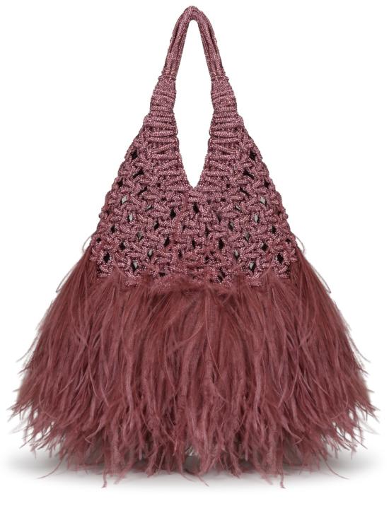 26FW 히보우라마 토트백 VANNIFIQUEPLUMES LIGHTTOPAZ PINK - HIBOURAMA
