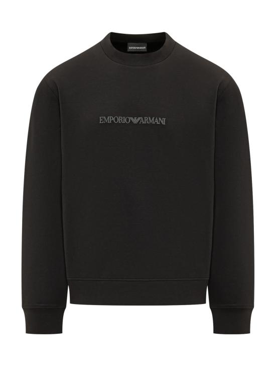 26FW 엠포리오 아르마니 긴팔 티셔츠 EM004541AF10013 MC540 BLACK