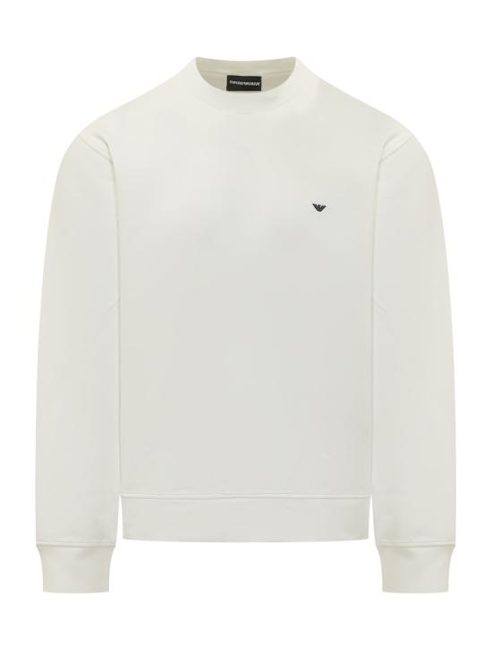 26FW 엠포리오 아르마니 긴팔 티셔츠 EM004533AF10013 U0003 SNOW WHITE