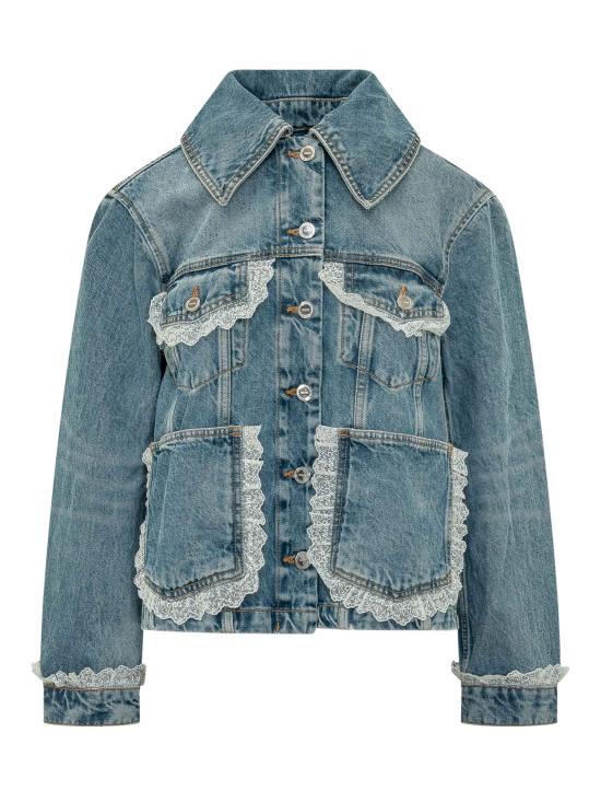 26FW 가니 데님 자켓 A1010200 569 DARK BLUE VINTAGE
