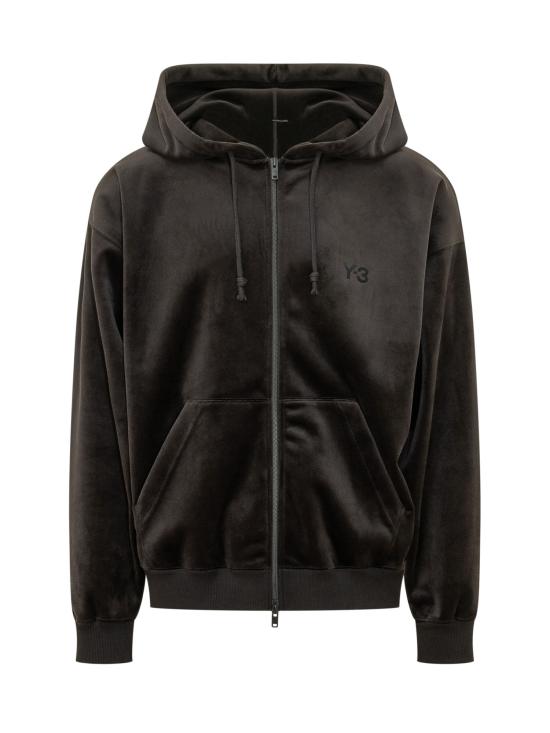 26FW 와이쓰리 후드 티셔츠 IA4371 BLACK