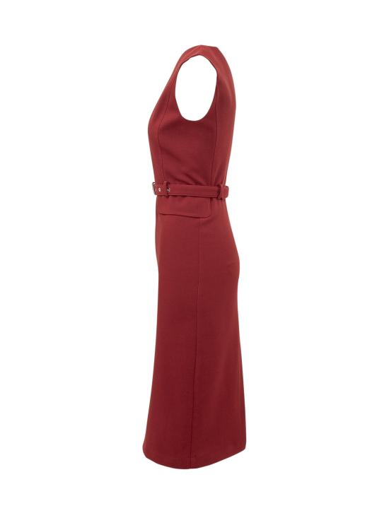 26FW 핑코 미디 원피스 107265A3DA R59 ROSSO RIO - PINKO