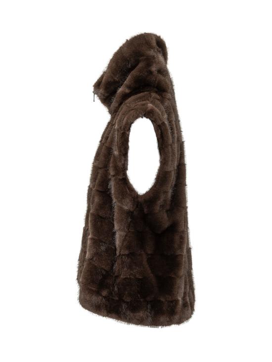26FW 핑코 베스트 106939A3C5 M11 MARRONE CHICCO DI CAFFE - PINKO