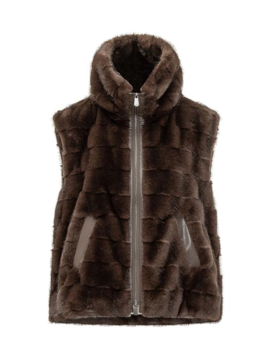 26FW 핑코 베스트 106939A3C5 M11 MARRONE CHICCO DI CAFFE