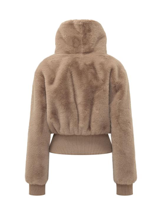 26FW 핑코 무스탕 107040A3E7 C73 BEIGE TOUPE CALDO - PINKO
