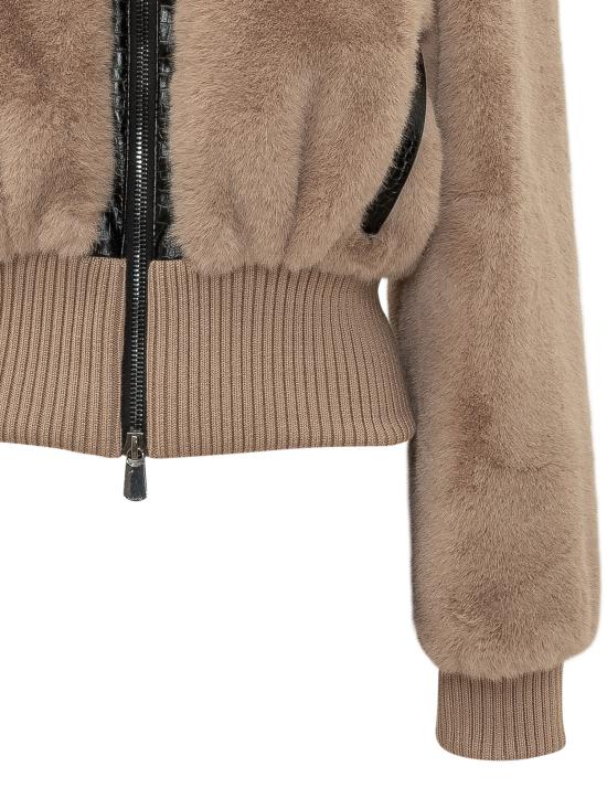26FW 핑코 무스탕 107040A3E7 C73 BEIGE TOUPE CALDO - PINKO