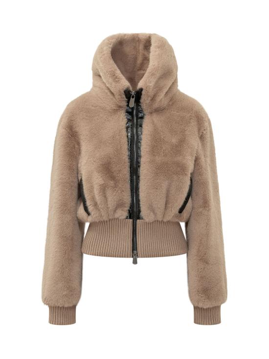 26FW 핑코 무스탕 107040A3E7 C73 BEIGE TOUPE CALDO