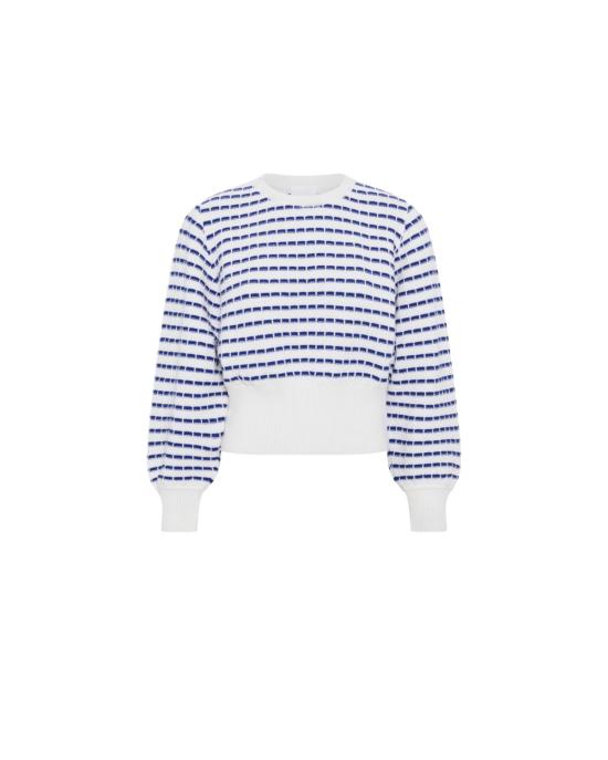  몰리 스웨터 Molli Naeva Sweater Milk / Bleu Faience