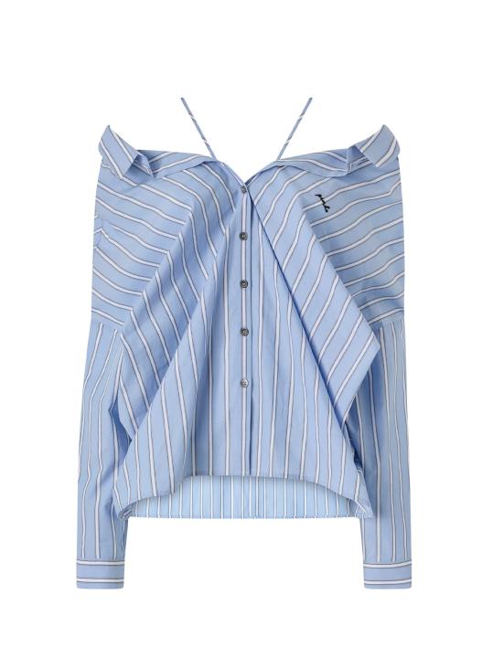 26FW 핑코 셔츠 107320 A3HUEZE LIGHT BLUE