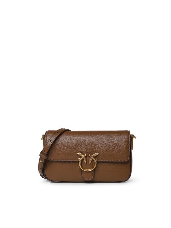 26FW 핑코 크로스백 107344 A2JGM37Q BROWN