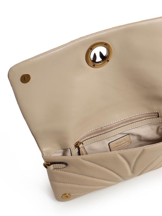 26FW 핑코 크로스백 107035 A0F2C50Q BEIGE - PINKO