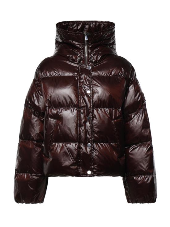 26FW 핑코 숏패딩 105656 A3FIL72 DARK BROWN