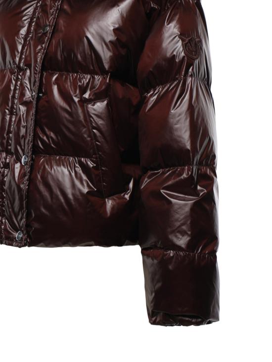 26FW 핑코 숏패딩 105656 A3FIL72 DARK BROWN - PINKO