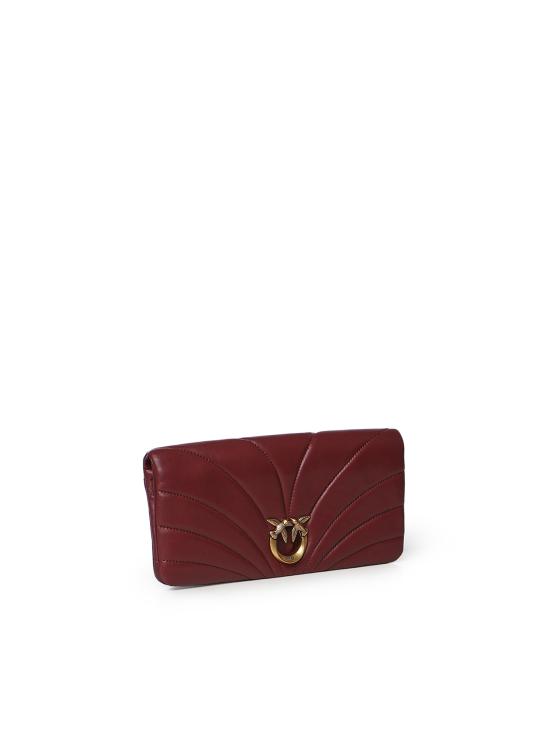26FW 핑코 크로스백 107035 A0F2WW5Q BURGUNDY - PINKO