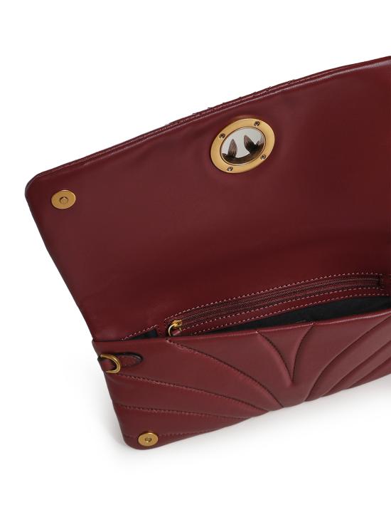 26FW 핑코 크로스백 107035 A0F2WW5Q BURGUNDY - PINKO