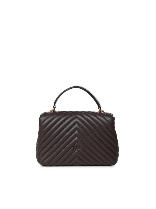 26FW 핑코 토트백 100044 A0GKM12Q MARRONE MARASCA ANTIQUE GOLD - PINKO