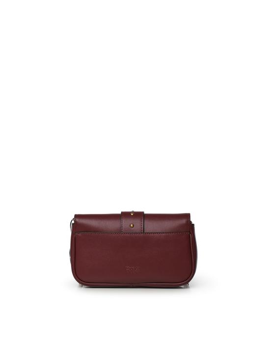26FW 핑코 크로스백 107072 A0F1WW5Q BURGUNDY - PINKO