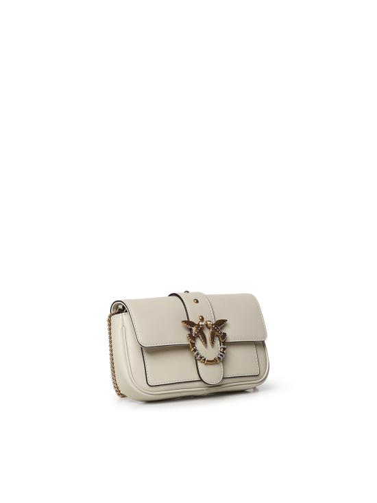 26FW 핑코 크로스백 107072 A0F1Z14Q WHITE - PINKO