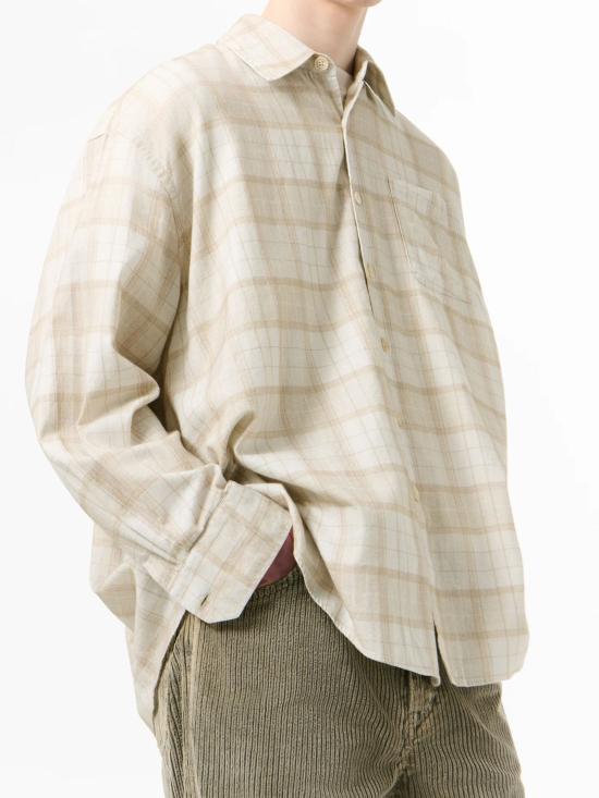 26FW 아워레가시 버로우드 체크 셔츠 M4262BSC STELLA CHECK PRINT DOM - OUR LEGACY