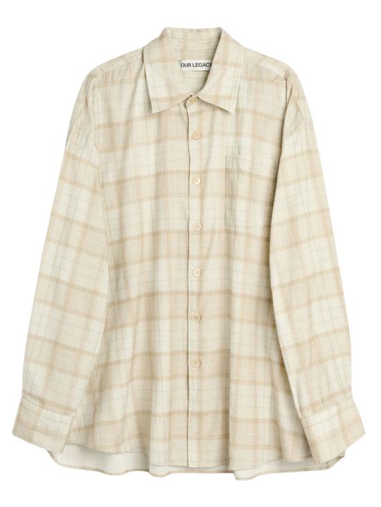 26FW 아워레가시 버로우드 체크 셔츠 M4262BSC STELLA CHECK PRINT DOM