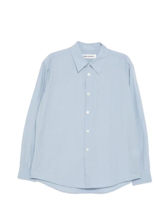 26FW 아워레가시 긴팔 데님 셔츠 M2262BP POWDER BLUE LIQUID POPLIN DOM