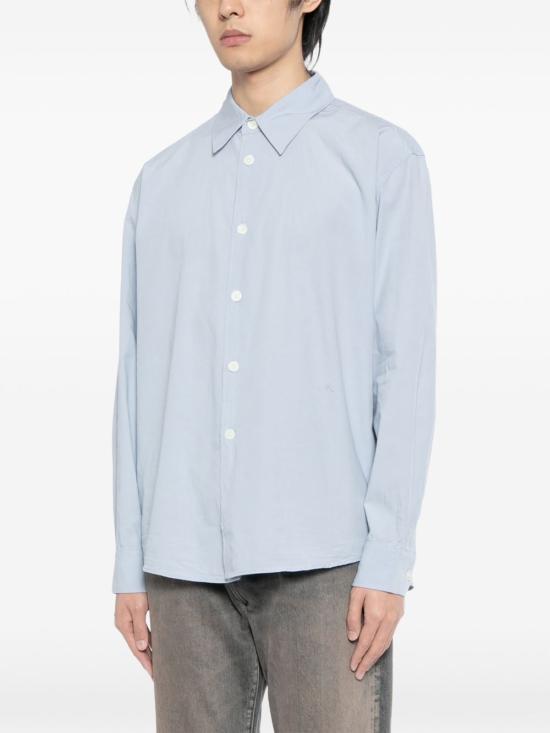 26FW 아워레가시 긴팔 데님 셔츠 M2262BP POWDER BLUE LIQUID POPLIN DOM - OUR LEGACY