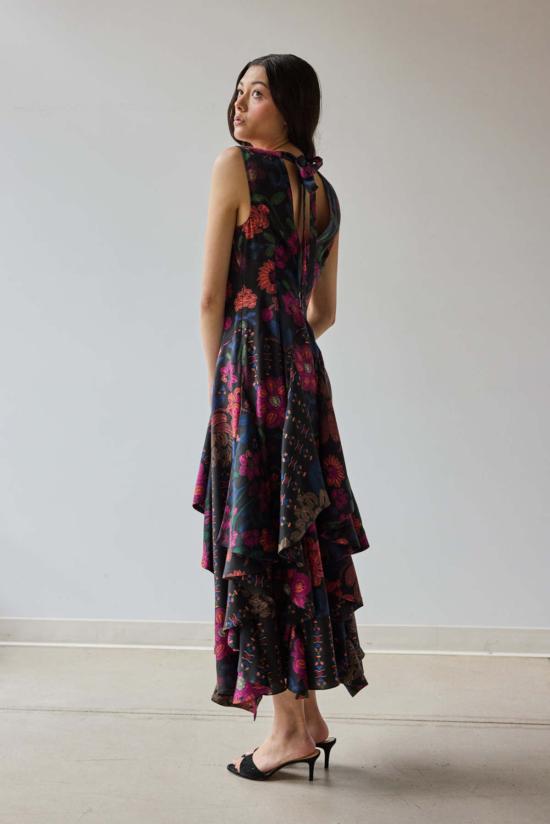  Hope for Flowers by Tracy Reese 롱 원피스 Hope For Flowers by Tracy Reese 캐스케이드 시프트 드레스 자수 꽃무늬 - HOPE FOR FLOWERS
