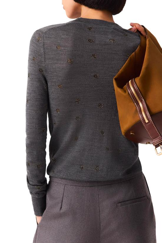 26FW 스텔라 맥카트니 블라우스 6K12523S2664 1262 GREY MELANGE - STELLA MCCARTNEY