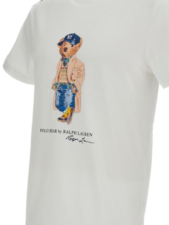 26FW 폴로 랄프로렌 반팔 티셔츠 710B30192 001 Bianco - POLO RALPH LAUREN