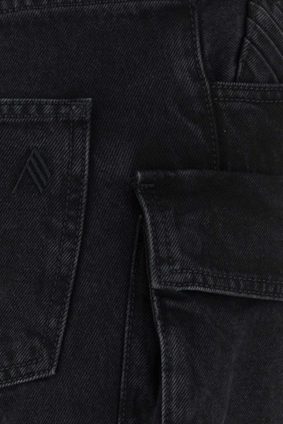  디 아티코 데님 팬츠 아티코 블랙 데님 진 - THE ATTICO