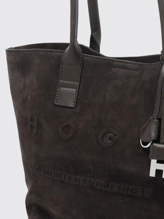 26FW 호간 숄더백 KBW01TA0200UGM S808 Brown - HOGAN