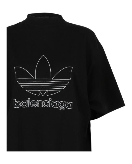  발렌시아가 반팔 티셔츠 723976 TNVN8 1070 00008 1 Black - BALENCIAGA