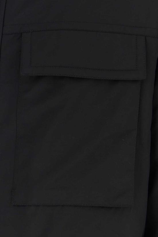  살바토레 페라가모 자켓 페라가모 블랙 울 블렌드 패딩 재킷 블랙/화이트 멀티컬러 - SALVATORE FERRAGAMO