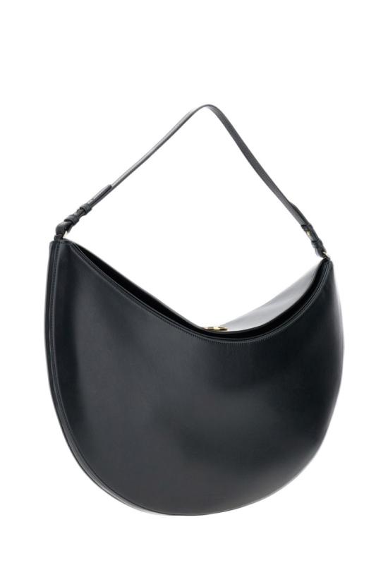 25FW 자크뮈스 오발로 숄더백 BAW00437AC18A08990 Black - JACQUEMUS