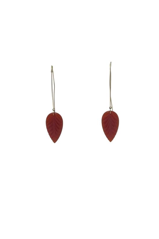  The Woods Fine Jewelry 이어링 더 우즈 파인 주얼리 카넬리언 귀걸이 V1430 레드