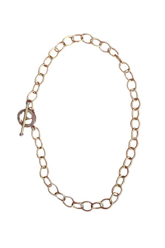  The Woods Fine Jewelry 목걸이/팬던트 더 우즈 파인 주얼리 V940 B 원형 고리 체인 16인치 목걸이 (황동)