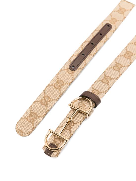 26FW 구찌 홀스빗 버클 리버시블 벨트 A001V4 FAF7J 9651 SAND BROWN DOM - GUCCI