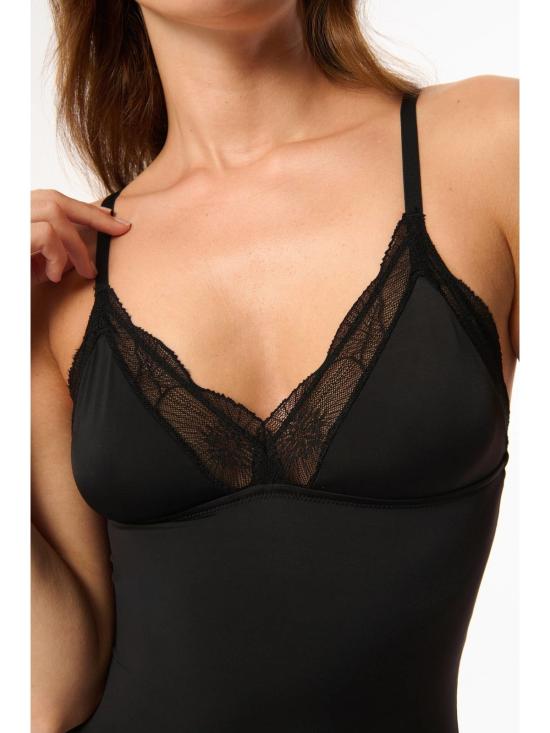  Else Lingerie 바디수트 티셔츠 엘스 란제리 아네모네 소프트 트라이앵글 바디수트 - OTHER BRANDS