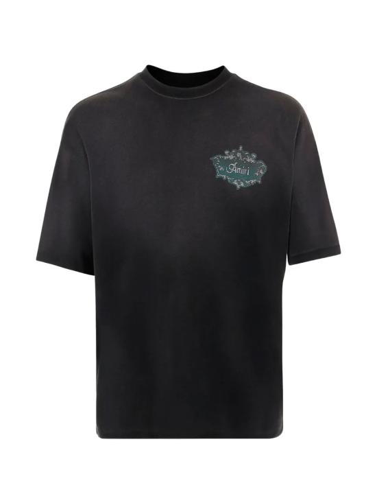 26SS 아미리 반팔 티셔츠 AMTOJR1058 001 BLACK