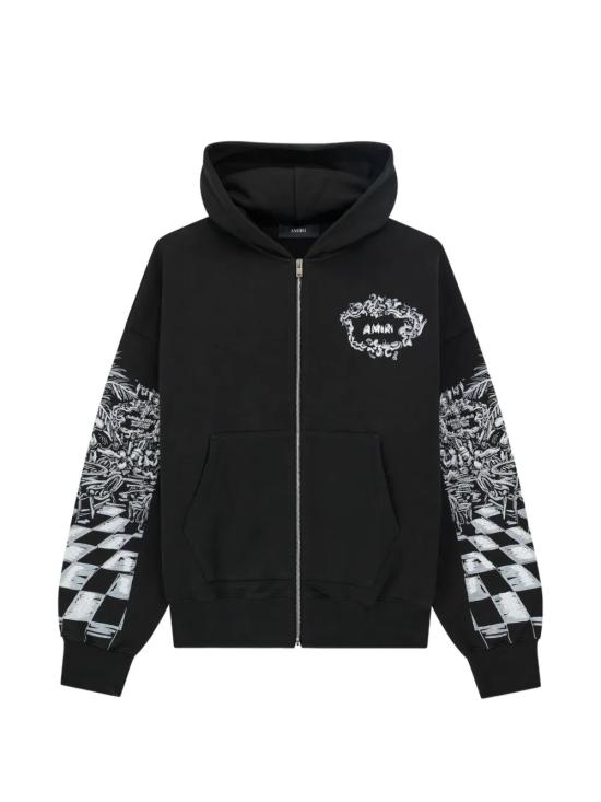 26SS 아미리 긴팔 티셔츠 AMTOJR1099 001 BLACK