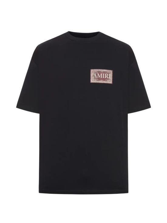26SS 아미리 반팔 티셔츠 AMTOJR1063 001 BLACK